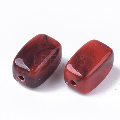 Acrylic Beads X-OACR-N130-016E-1