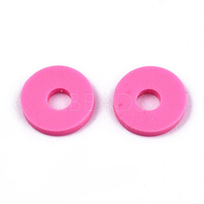Handmade Polymer Clay Beads CLAY-Q251-8.0mm-57-1