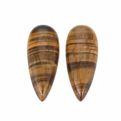 Natural Tiger Eye Cabochons G-N326-123A-1