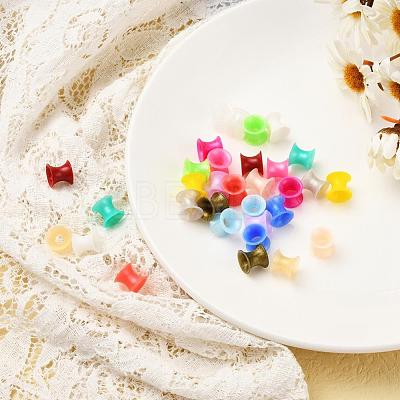 32Pcs 16 Colors Silicone Thin Ear Gauges Flesh Tunnels Plugs FIND-YW0001-16A-1