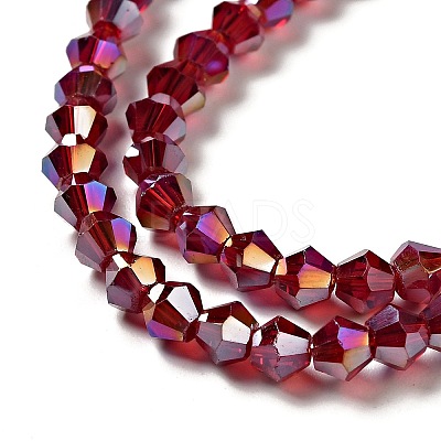 Glass Beads Strands X-EGLA-S056-11-1