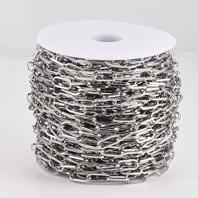 Unwelded Iron Paperclip Chains CH-S125-02C-P-1