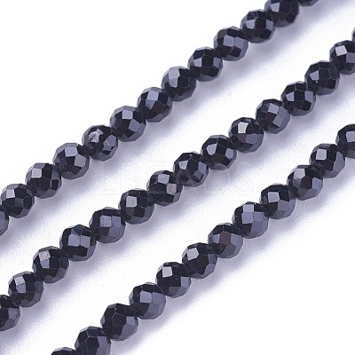 Natural Spinel Beads Strands G-F619-14-3mm-1