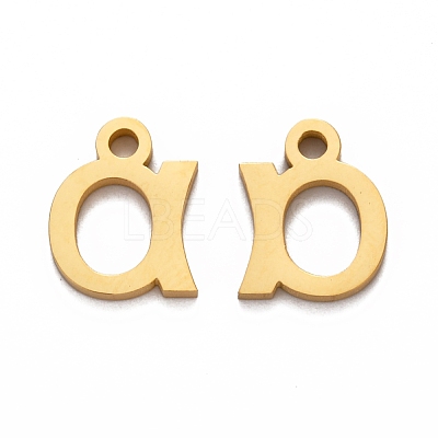 Ion Plating(IP) 304 Stainless Steel Pendants STAS-A045-04G-1