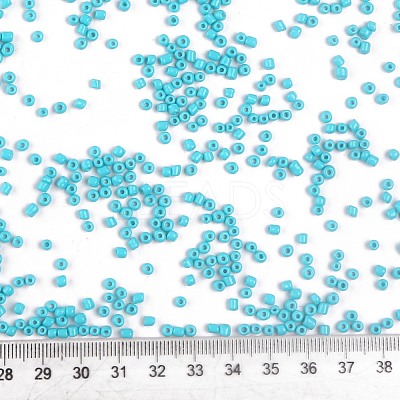 Baking Paint Glass Seed Beads SEED-US0003-3mm-K10-1