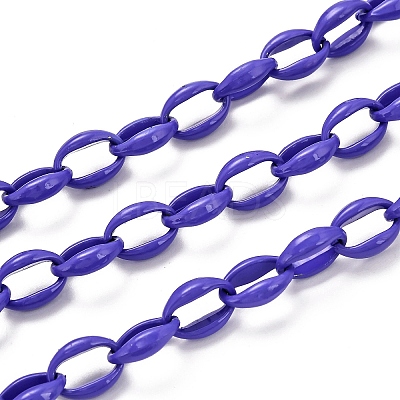 Spray Painted Alloy Cable Chains LCHA-L001-02F-1