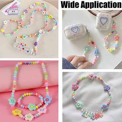 Opaque Acrylic Beads MACR-SP0002-06A-1