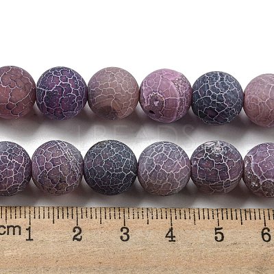 Natural Weathered Agate Beads Strands G-P538-A01-05-1