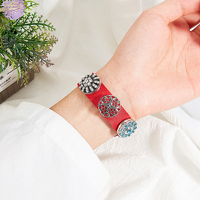 Imitation Leather Cord Bracelets BJEW-PH0004-06-1