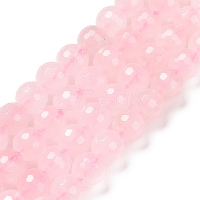 Natural Rose Quartz Beads Strands G-E571-07B-1
