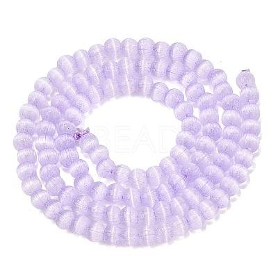 Glass Imitation Cat Eye Beads Strands GLAA-N075-01A-04-1