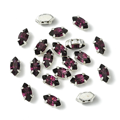 Preciosa&reg MAXIMA Crystal Sew-On Cups Y-PRC-SE8-20050-S-1