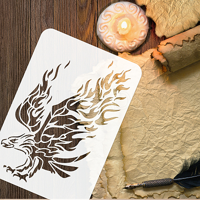 Plastic Drawing Painting Stencils Templates DIY-WH0396-0161-1
