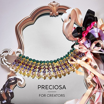 Preciosa&reg MAXIMA Crystal Round Stones X-PRC-RASS47-90300-1