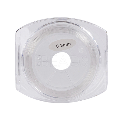 Round Japanese Elastic Crystal String EW-G008-01-0.8mm-1