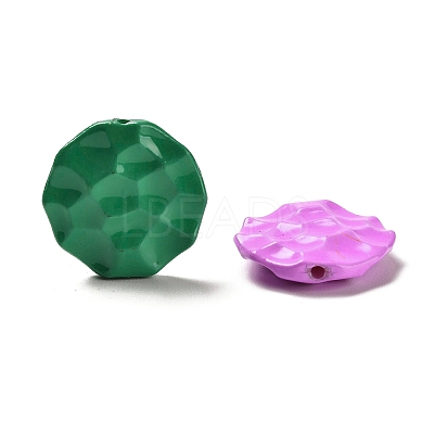 Baking Paint Acrylic Beads MACR-M036-12-1