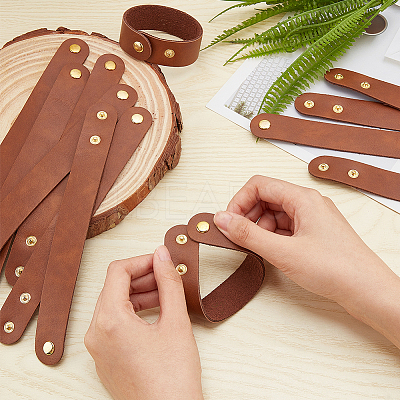25MM Adjustable Leather Cord Bracelets DIY-WH0002-28-1