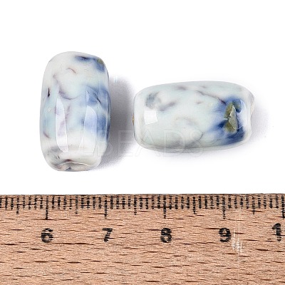 Vintage Handmade Porcelain Beads PORC-N013-12-09-1