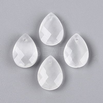 Cat Eye Pendants G-N362-13T-1