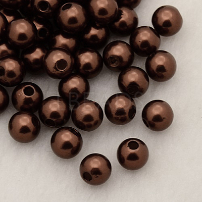 Imitation Pearl Acrylic Beads PL609-06-1
