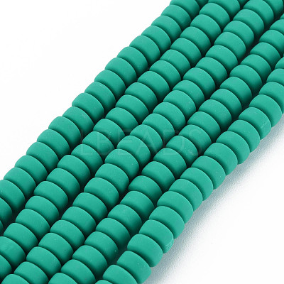Handmade Polymer Clay Beads Strands CLAY-N008-64-1