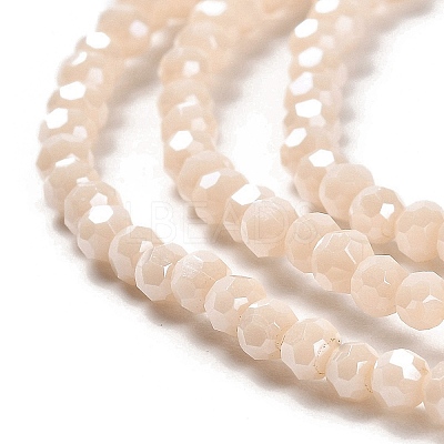 Electroplate Opaque Glass Beads Strands LS-EGLA-A035-P3mm-A05-1