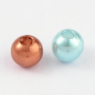 Imitation Pearl Acrylic Beads PL607-1