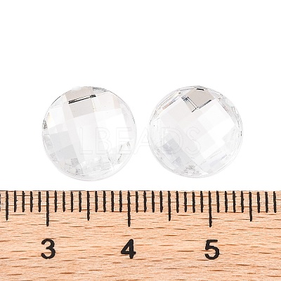 Acrylic Rhinestone Cabochons GACR-R002-12mm-08-1