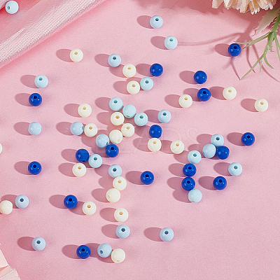 Opaque Acrylic Beads SACR-PA0001-04A-04-1