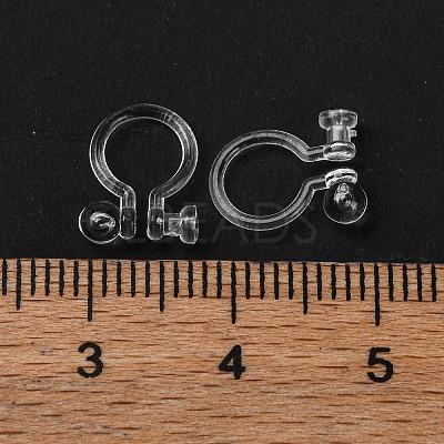 Silicone Clip-on Earring Findings FIND-K019-01C-1