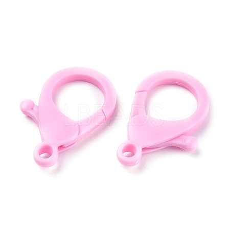 Acrylic Lobster Claw Clasps PACR-D068-07-1
