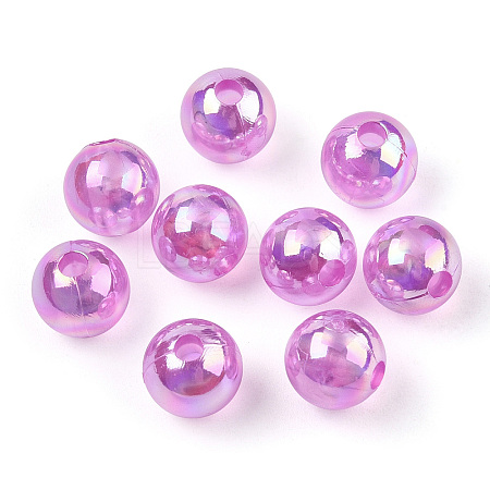 Transparent Acrylic Beads MACR-T046-01E-06-1