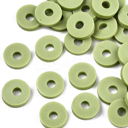 Handmade Polymer Clay Beads CLAY-Q251-8.0mm-49-1
