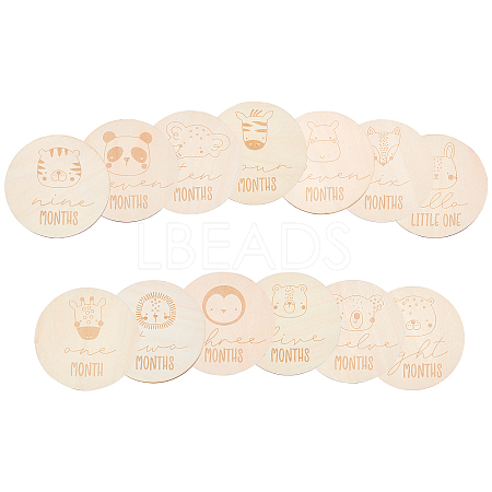 Wooden Cards AJEW-WH0162-84-1