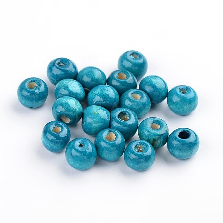 Natural Wood Beads X-YTB022-11-1