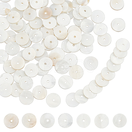  Natural Freshwater Shell Beads SHEL-NB0001-41-1