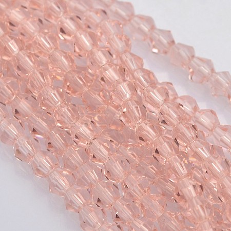 Bicone Glass Beads Strands EGLA-P016-3mm-10-1