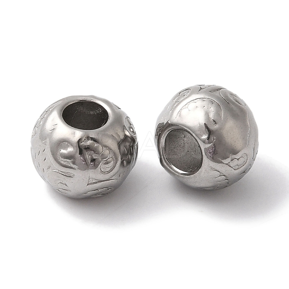 304 Stainless Steel European Beads - Lbeads.com