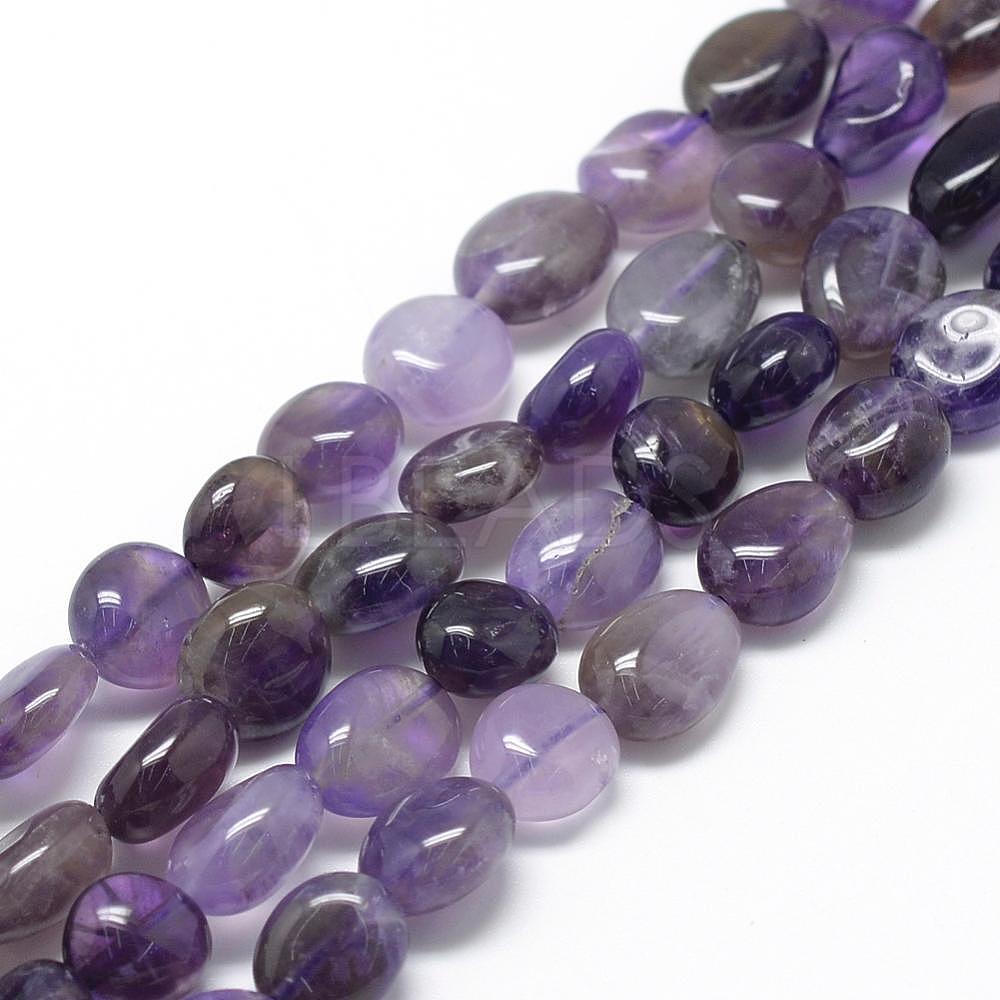 Natural Amethyst Beads Strands - Lbeads.com