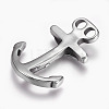 304 Stainless Steel Hook Clasps STAS-O114-074AS-2