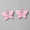 Baking Paint Alloy Pendants FIND-TAC0011-82D-2