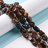 Natural Pietersite Beads Strands G-A208-07-2