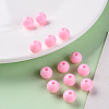 Opaque Acrylic Beads MACR-S370-C10mm-A01-6