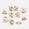 Faceted Glass Rhinestone Charms RGLA-F050-A-001GS-1