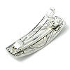 Alloy Hair Barrettes OHAR-C010-05G-AS-2