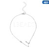 Twelve Constellation Alloy Crystal Rhinestone Link Chain Anklets for Women FS-WG97E4C-13-1