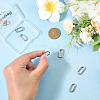 6Pcs Stainless Steel Spring Gate Rings STAS-BBC0008-34C-3