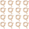20Pcs Brass Spring Ring Clasps KK-BBC0027-68A-G-1