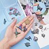 Animal Theme Alloy Pendant Sets FIND-HY0001-48-3