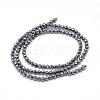 Terahertz Stone Beads Strands G-E411-15-3mm-2